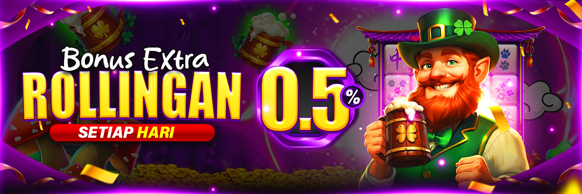 BONUS EXTRA ROLLINGAN 0.5%